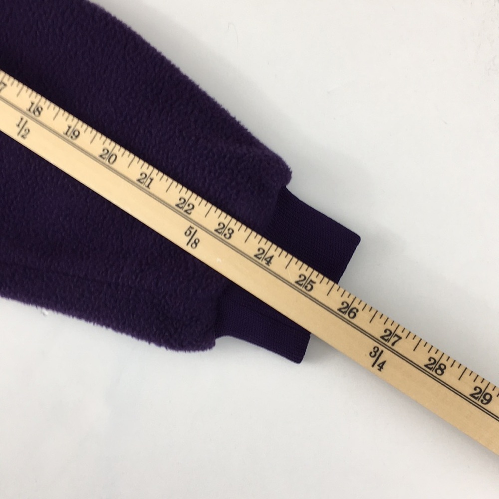 Columbia Vintage Purple Fleece 1/4 Zip Jacket - Picture 8 of 8